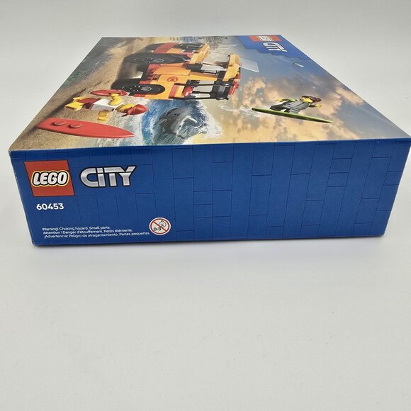 LEGO City Lifeguard Truck Set 60453 214 Pcs Beach-Themed Building Toy - Picture 5 of 6